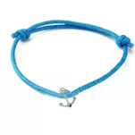 KOTWICA Bransoletka ze srebrną zawieszką na sznurku - różne kolory - 4