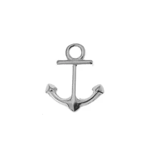 KOTWICA Bransoletka ze srebrną zawieszką na sznurku - różne kolory