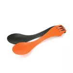 LIGHT MY FIRE Niezbędnik Spork Original BIO - 2-pack - pomarańczowy/czarny