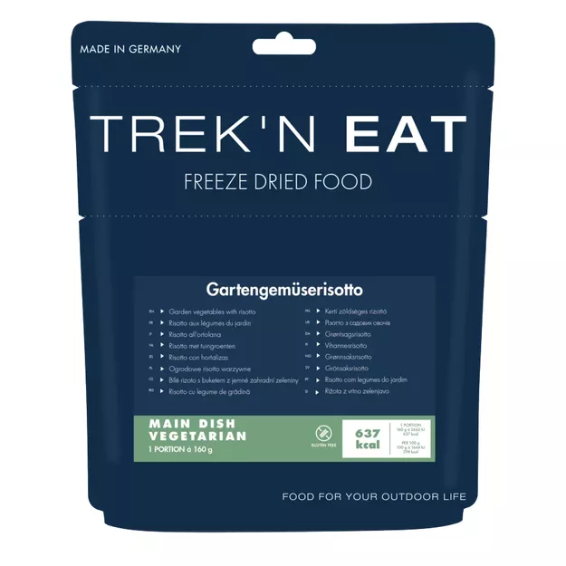 TREK'N EAT Ogrodowe risotto warzywne 160 g (540 g) - Żywność liofilizowana