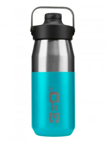 360 DEGREES Vacuum Insulated Stainless 550 ml - Turquoise - izolowane butelka na wodę / napoje 550 ml 