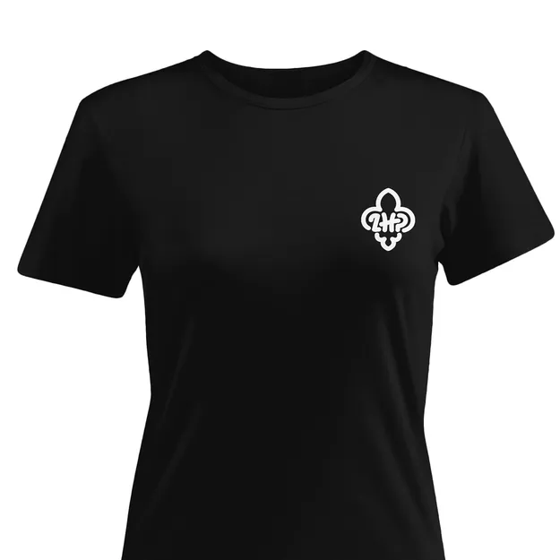 Kolekcja ZHP - koszulka z logo ZHP - damska czarna
