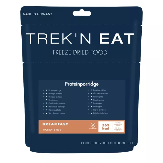 TREK'N EAT Proteinowy porridge / Owsianka białkowa 150 g (450 g) - Żywność Liofilizowana