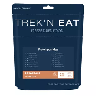 TREK'N EAT Proteinowy porridge / Owsianka białkowa 150 g (450 g) - Żywność Liofilizowana