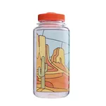 NALGENE Butelka turystyczna Wide Mouth 32 oz (1000ml) - clear stained glass desert - 2