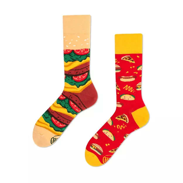 MANY MORNINGS - Fast Foot - bawełniane kolorowe skarpetki