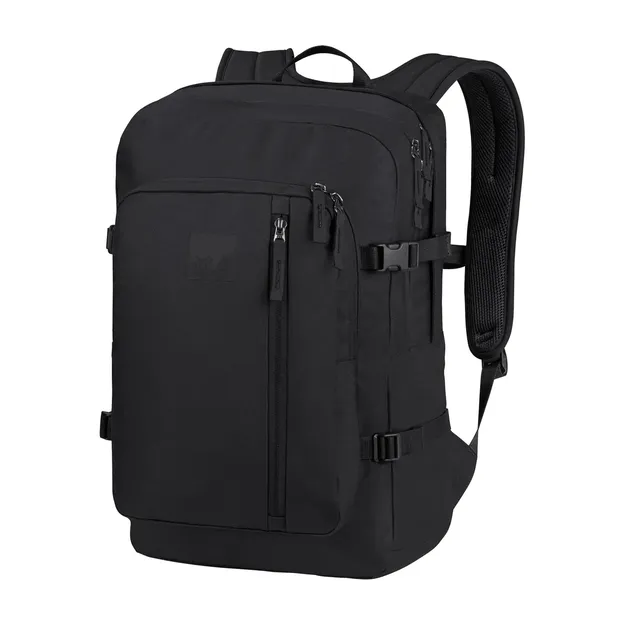 JACK WOLFSKIN Berkeley de luxe - black - plecak miejski z kieszenią na laptopa