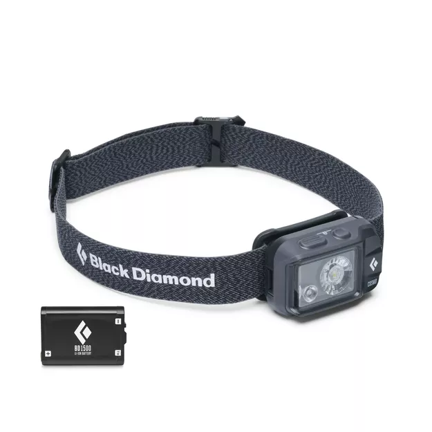 BLACK DIAMOND Cosmo 350 DFR - Black - czołówka / latarka czołowa