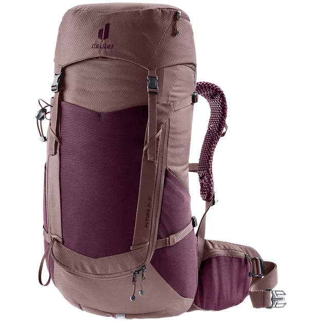 DEUTER Futura 24 SL - cassis-ashrose - Plecak turystyczny dla kobiet