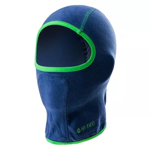 HI-TEC dziecięca kominiarka polarowa na zimę - LASCAR - Blue depths/irish green