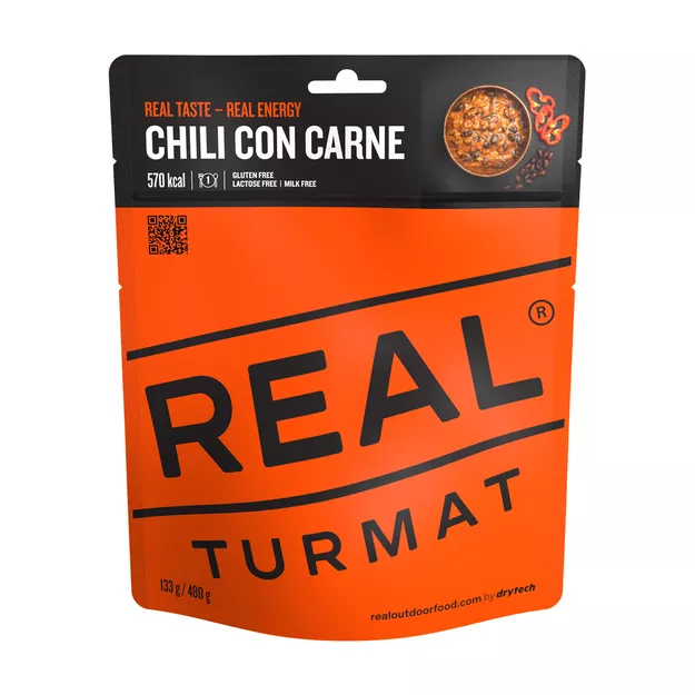 REAL TURMAT Chili con Carne - danie liofilizowane - 480 g