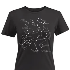 Koszulka Konstelacje Zodiakalne damska - seria Nature