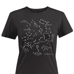 Koszulka Konstelacje Zodiakalne damska - seria Nature