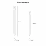 LESOVIK Spig 12g - aluminiowe śledzie do namiotu, tarpa - 3