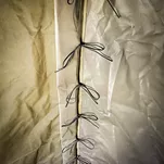 Czasza namiotu dycha, dziesiątka - dach brezentowy, boki poliester - bez stelażu - 3