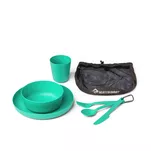 SEA TO SUMMIT Zestaw naczyń biwakowych Camp Dinnerware Set - Aqua Sea - 2