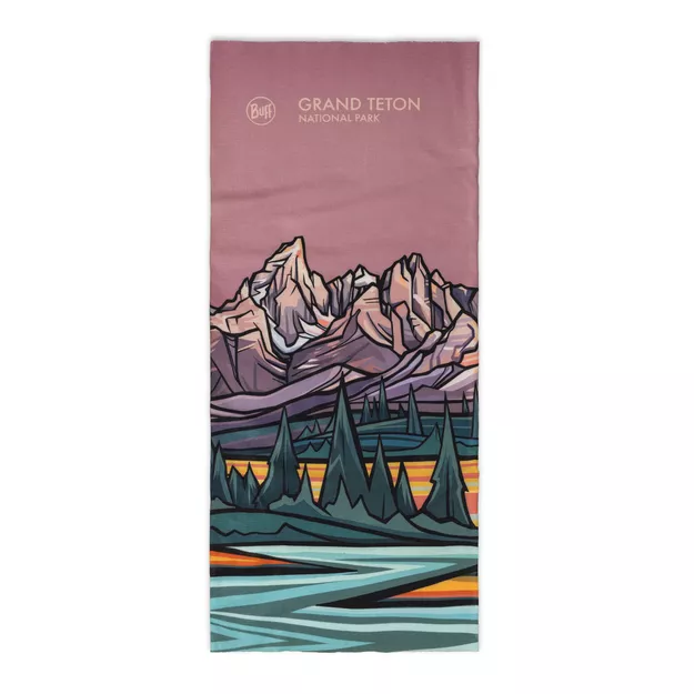 BUFF Coolnet UV - National Parks - Grand Teton - chusta wielofunkcyjna na lato
