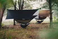 LESOVIK Heksa - płachta biwakowa nad hamak, tarp - Midnight Sky - 3