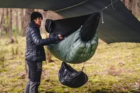 LESOVIK Heksa - płachta biwakowa nad hamak, tarp - Midnight Sky - 5