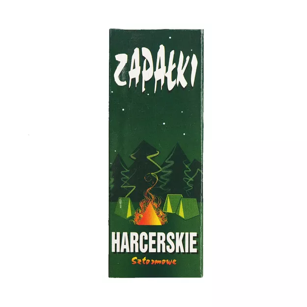 Zapałki harcerskie - sztormowe wodoodporne - survivalowe - 12 sztuk
