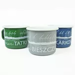 Kubek metalowy emaliowany 400ml Nasze Góry - Tatry - 13