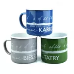 Kubek metalowy emaliowany 400ml Nasze Góry - Tatry - 12