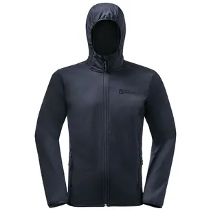 JACK WOLFSKIN Bornberg Hoody - night blue - Softshell męski