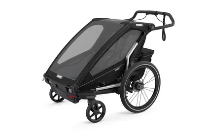 THULE Chariot Sport 2 - przyczepka rowerowa + wózek spacerowy -  Midnight Black