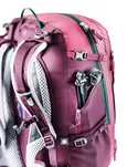 DEUTER Trans Alpine 28 SL ruby-blackberry - damski plecak turystyczno-rowerowy 