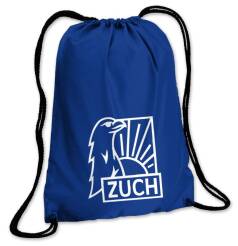 Plecak worek ze znaczkiem zucha - chabrowy / niebieski