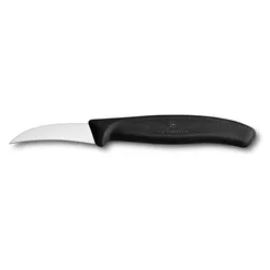 VICTORINOX Nóż do profilowania Swiss Classic - 6 cm - czarny
