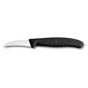 VICTORINOX Nóż do profilowania Swiss Classic - 6 cm - czarny