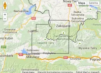 Mapa ExpressMap TATRY ZACHODNIE POLSKIE I SŁOWACKIE - Laminowana - 2
