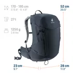DEUTER Futura 27 - plecak trekkingowy - black - 6