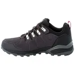 JACK WOLFSKIN Refugio Low Texapore Women - dark steel/purple - niskie buty turystyczne