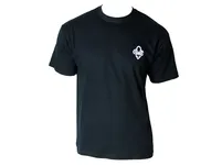 Koszulka z logo ZHP na piersi- czarna męska