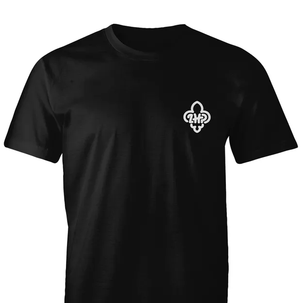 Kolekcja ZHP - koszulka z logo ZHP - męska czarna