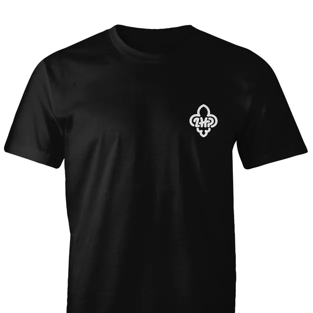 Kolekcja ZHP - koszulka z logo ZHP - czarna