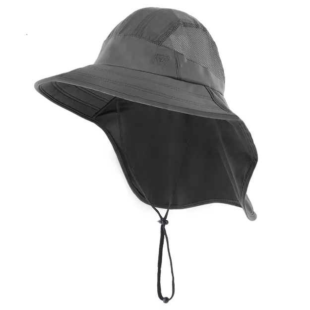 VIKING Tatlow - szary - kapelusz z osłoną na kark