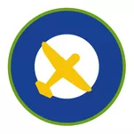 Sprawność harcerska Spotter / Spotterka - zielone obszycie - reforma SIM - System Identyfikacji Metodycznej