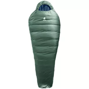 DEUTER Orbit 0 st - Long 200 cm - ivy-ink - Śpiwór 2-sezonowy