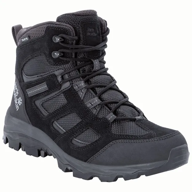 JACK WOLFSKIN  Vojo Hike 3 Mid Texapore - black - Buty trekkingowe dla mężczyzn 