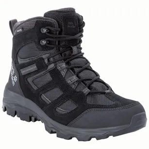 JACK WOLFSKIN  Vojo Hike 3 Mid Texapore - black - Buty trekkingowe dla mężczyzn