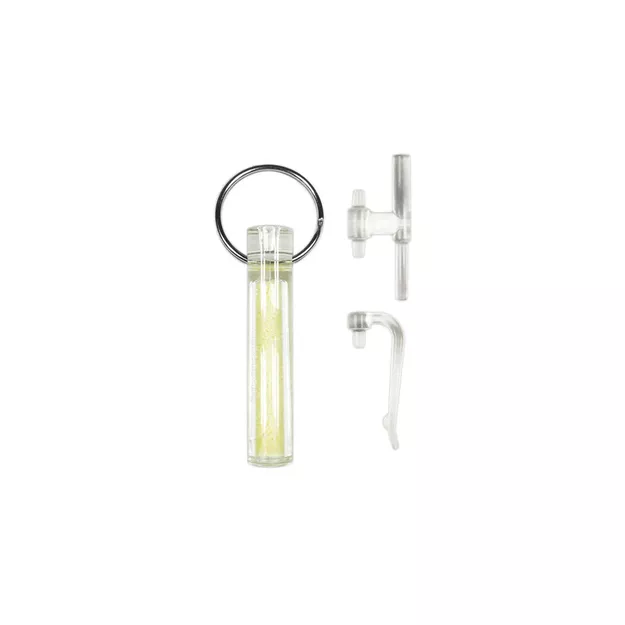 GEAR-AID Fluorescencyjny brelok Ni-Glo - Crystal Clear - świecący w ciemności