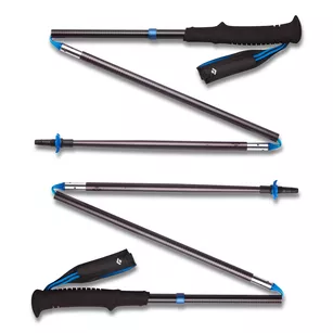 BLACK DIAMOND Distance Z Poles 100 - pewter - składane kije do biegania