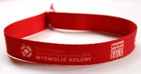 Bransoletka opaska na biegi i imprezy sportowe - festiwalowa na zamówienie - 6