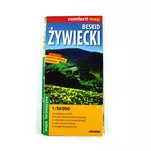 Laminowana mapa turystyczna Beskid Żywiecki