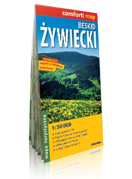 Mapa turystyczna Beskid Żywiecki