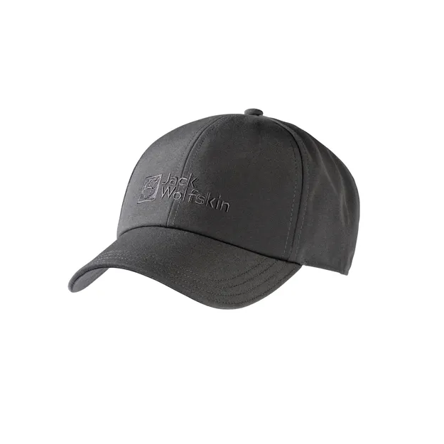 JACK WOLFSKIN Baseball Cap - Phantom - bawełniana czapka z daszkiem