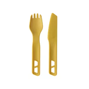 SEA TO SUMMIT Zestaw sztućców turystycznych 2 elementy - Passage Cutlery Set - Arrowwood Yellow
